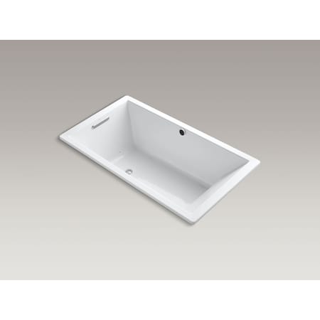 Kohler Air Tub, 66 in L, 36 in W, Acrylic, Left, Reversible, Right K-1173-GHW-0